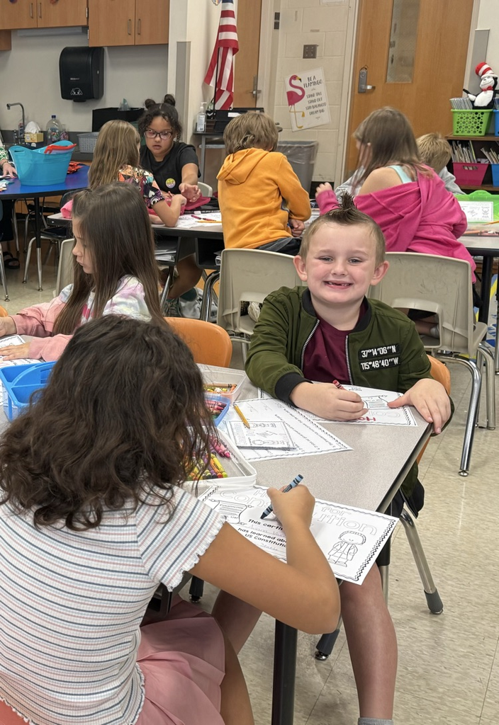 2nd Grade Celebrating Constitution Day