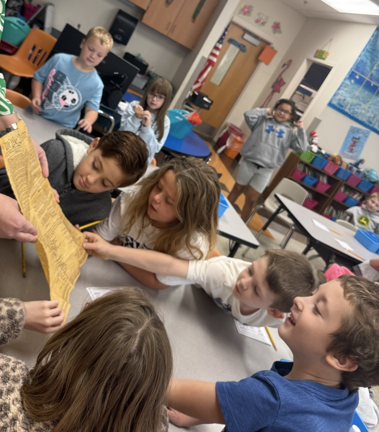 2nd Grade Celebrating Constitution Day