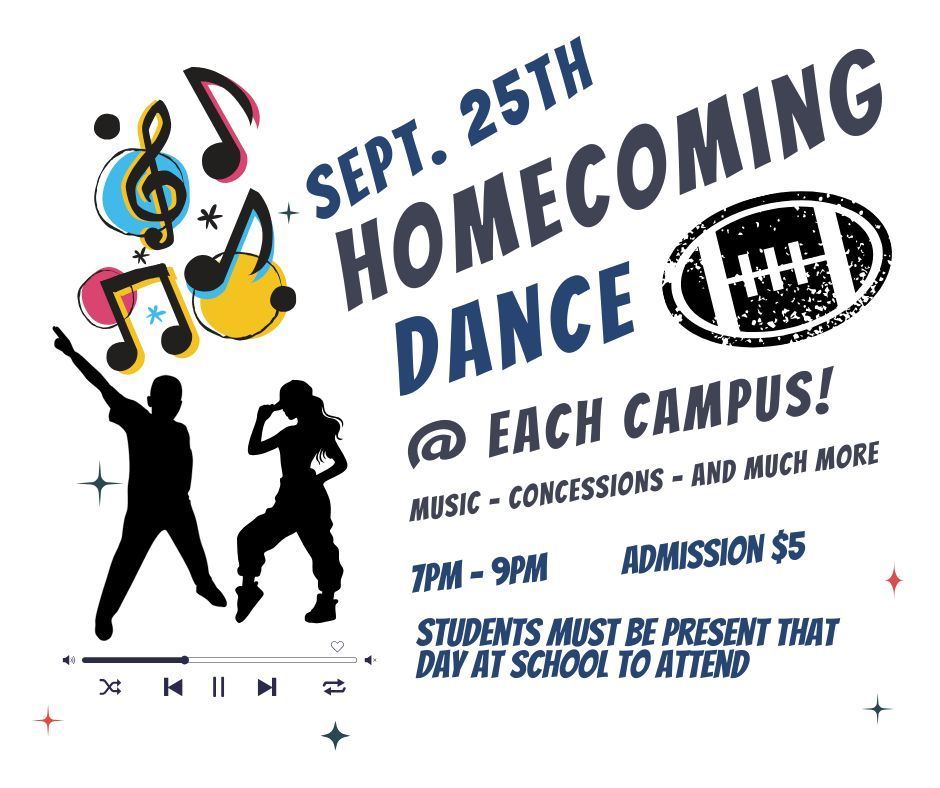homecoming dance at each campus