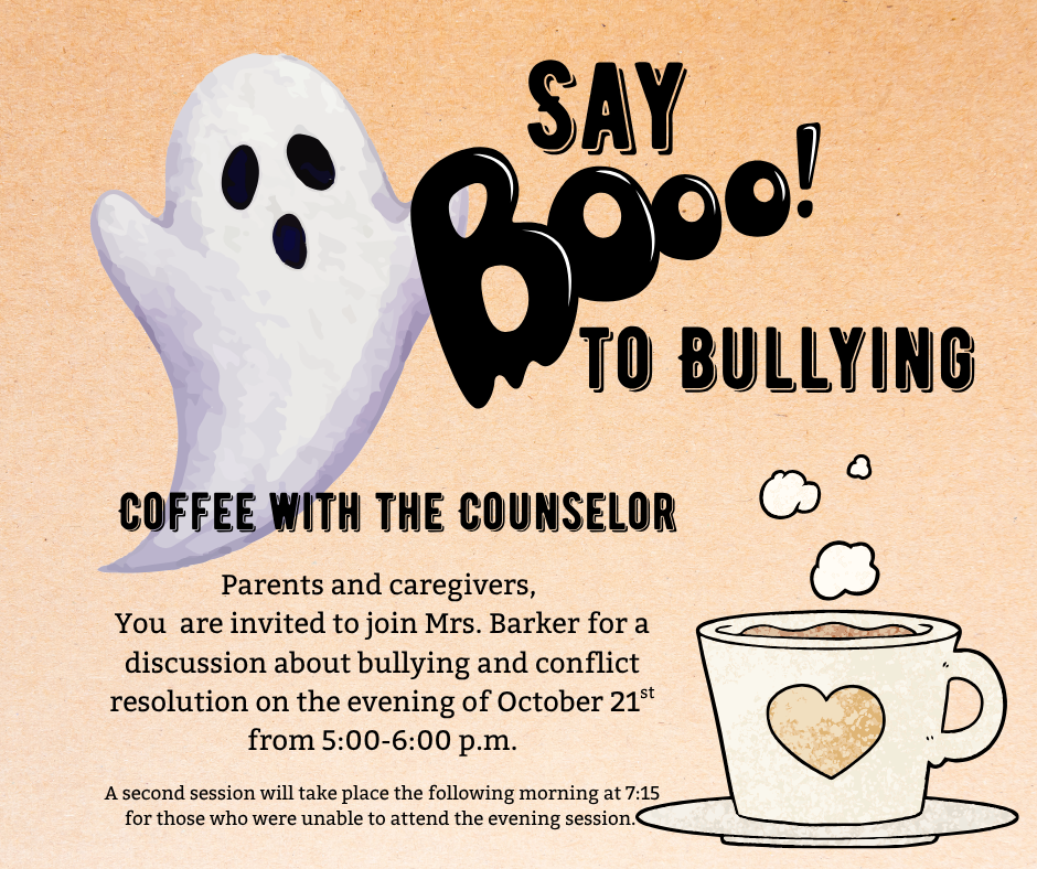 Coffee with the counselor flyer