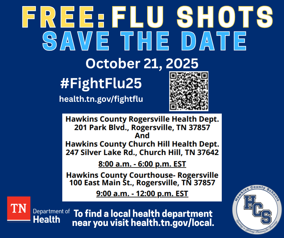 Information about Free Flu shots