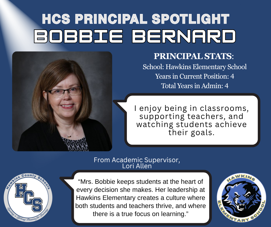 Bobbie Bernard Principal Spotlight