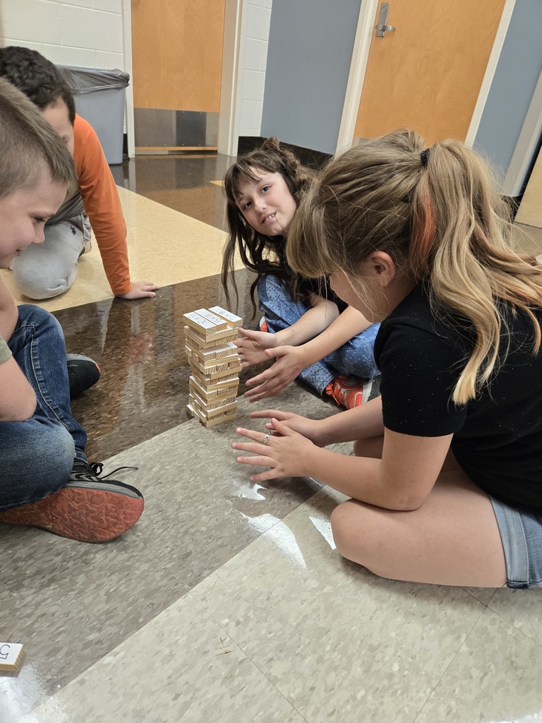 3rd Grade Jenga Game with Multiplication Facts