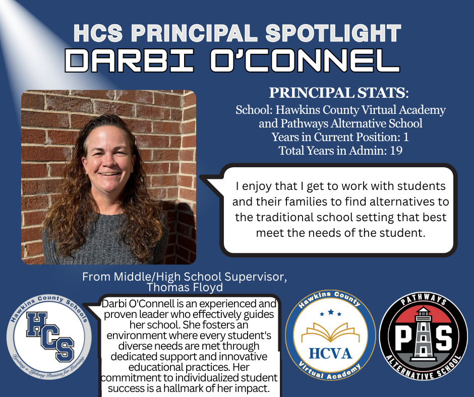 Darbi O'Connel Principal Spotlight