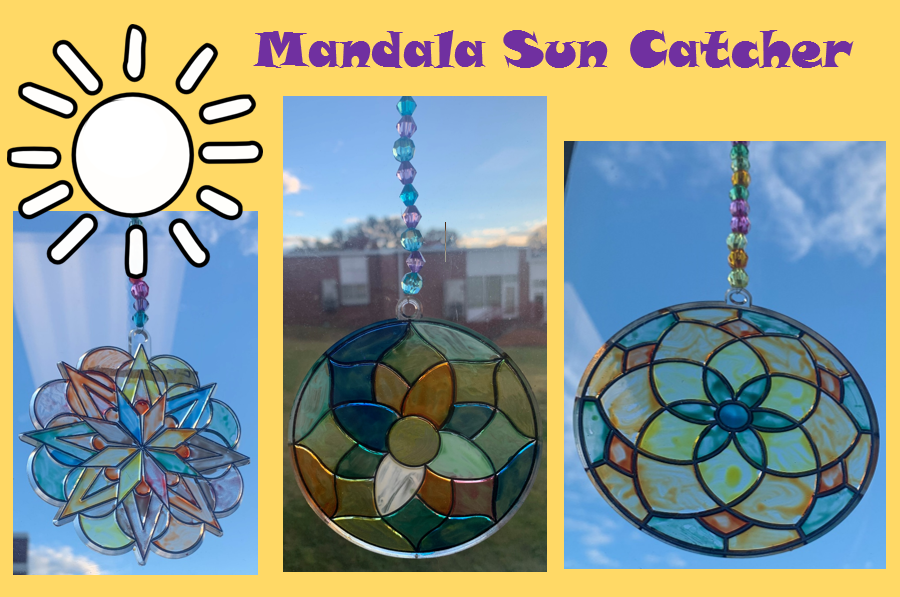 Grade 4 Art students captured the beauty of the sunlight.