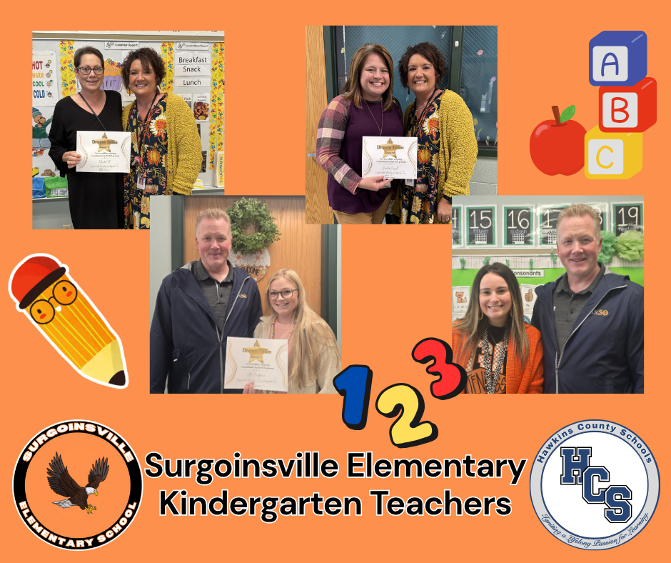 Surgoinsville Elementary Kindergarten Teachers