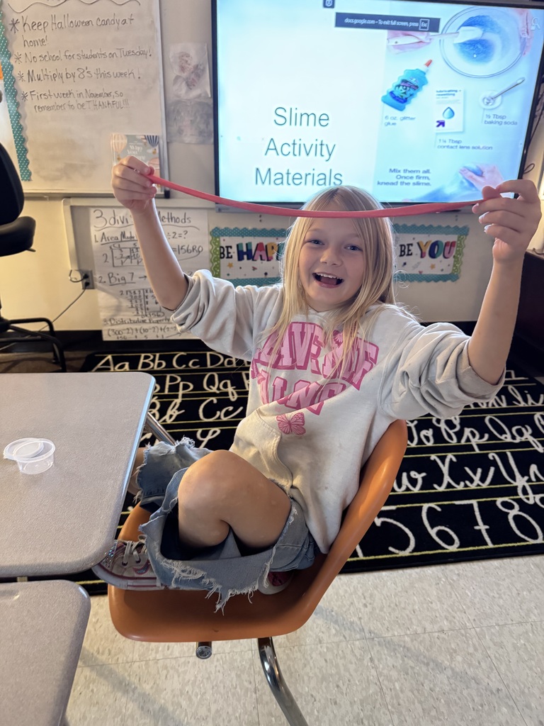 4th Grade Slime Recipe