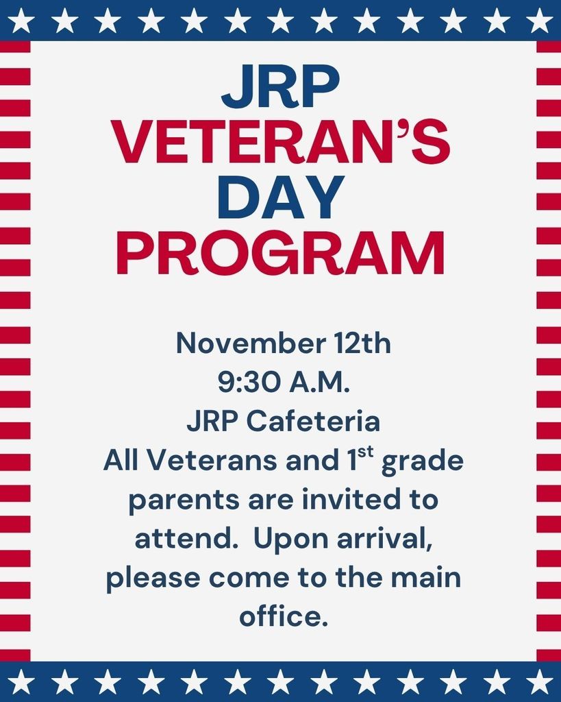 Veteran's Day Reminder