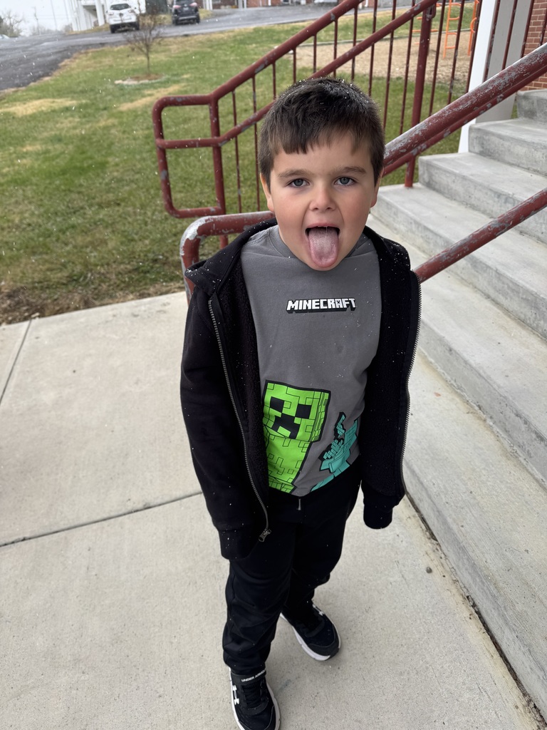 Kindergarten's First Snow!!