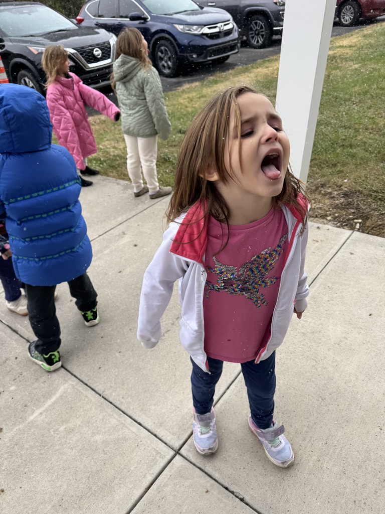 Kindergarten's First Snow!!