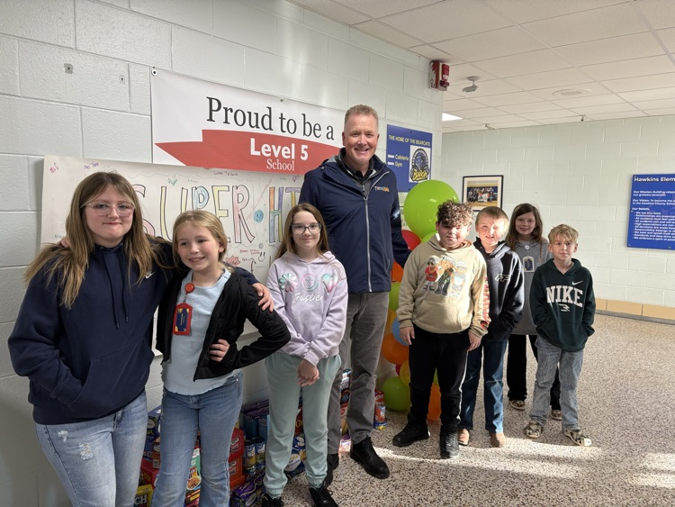 Director Hixson with Students