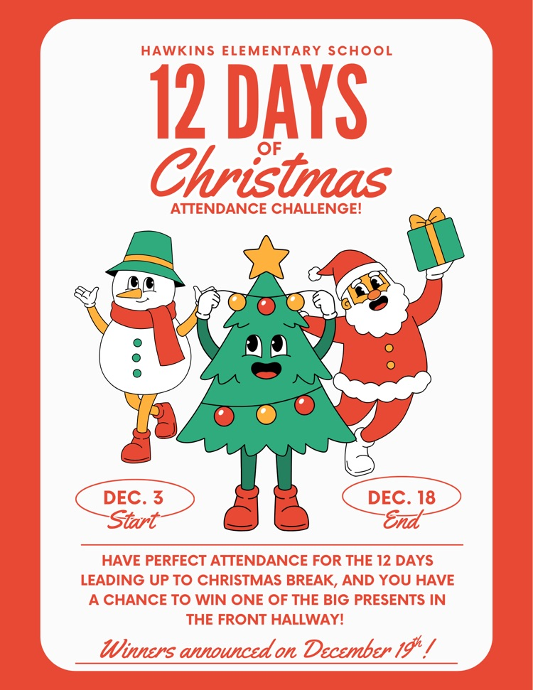 December Attendance Challenge!  