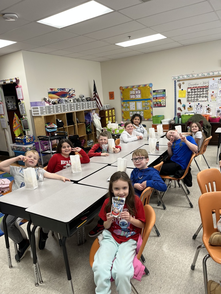 2nd Grade Attendance Winners