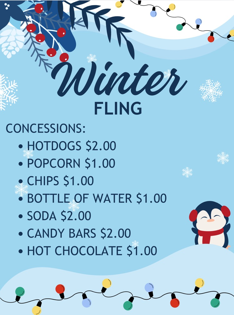 Winter Fling Concession List