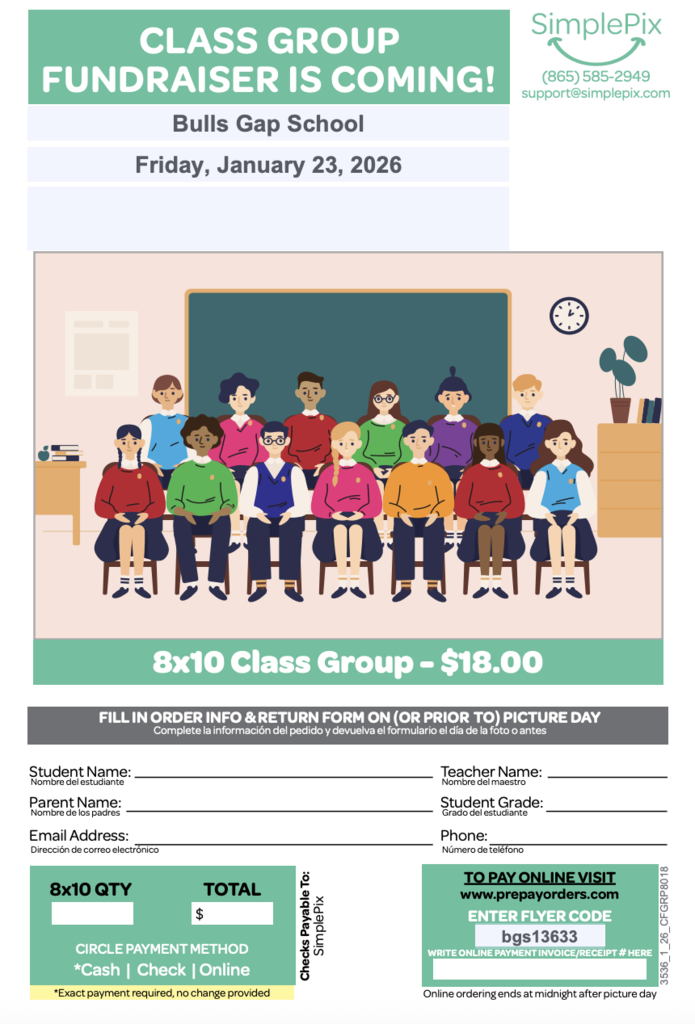 Class and Winter Sports Picture Day