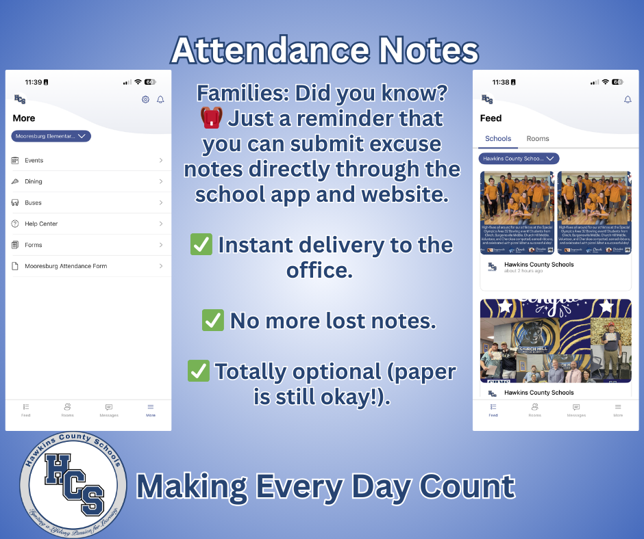 Online Attendance Notes