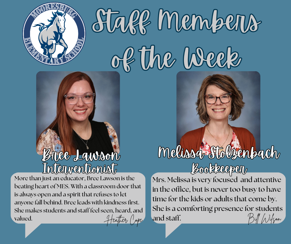 Mrs. Bree and Mrs. Melissa