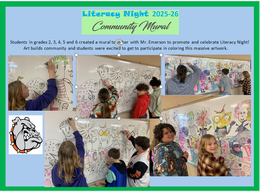 Literacy Night Mural