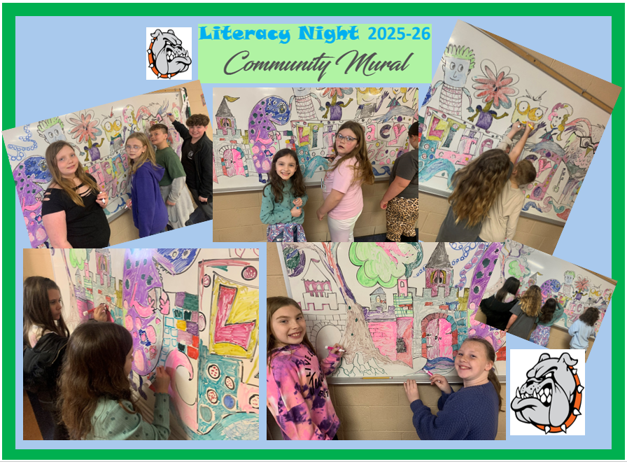 Literacy Night Mural