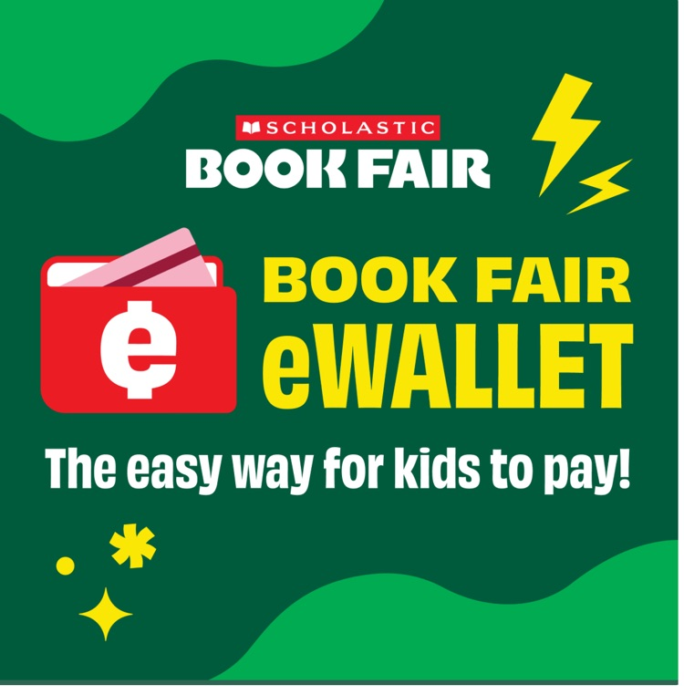 scholastic book fair. book fair wallet. the easy way for kids to pay!