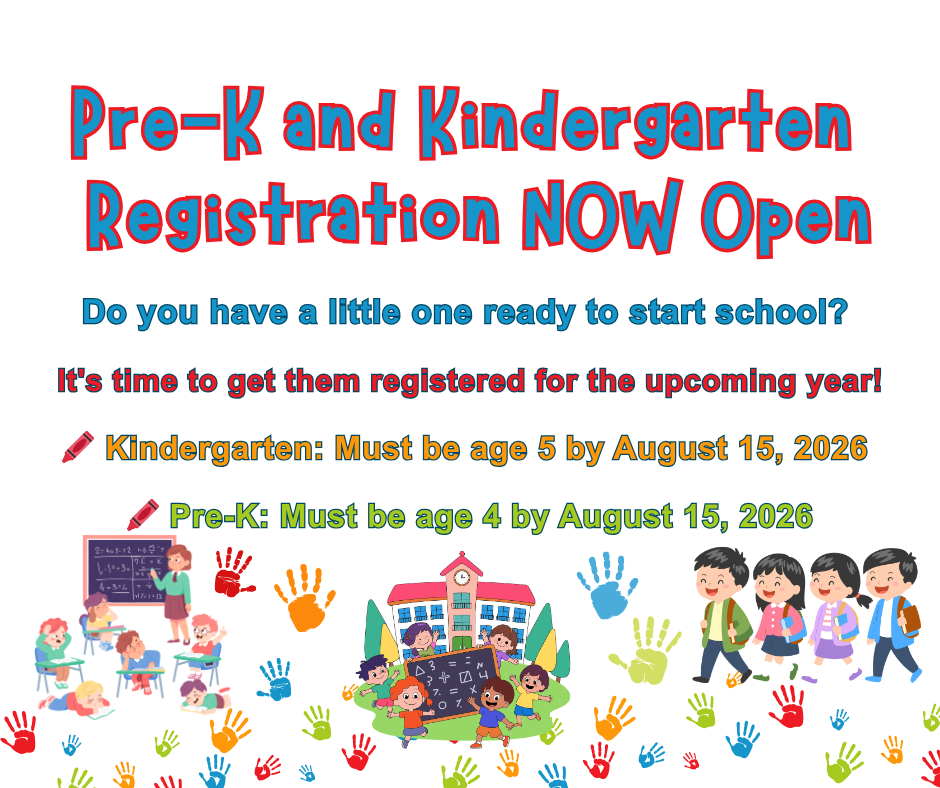 PreK and Kindergarten Registration