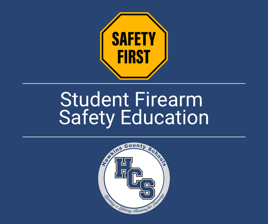 Firearm safety education title graphic