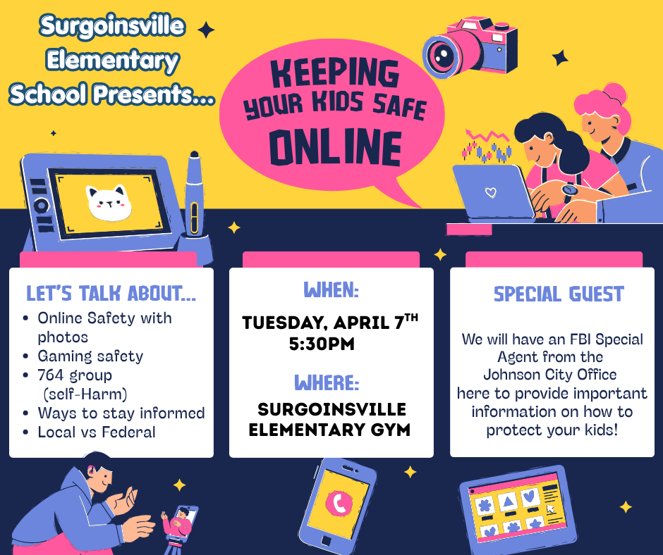 Information about Event at SES on Keeping your kids safe online