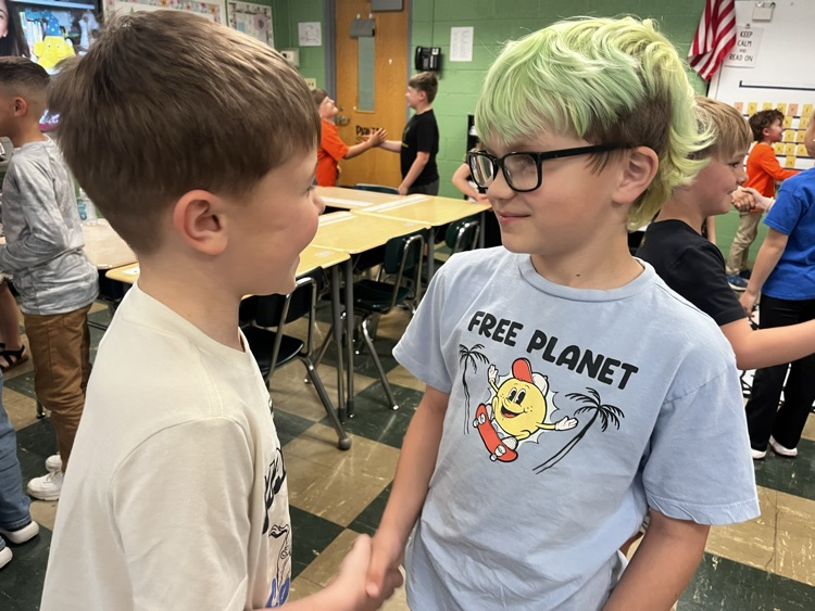 learning how to shake hands 