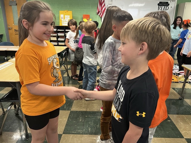 learning how to shake hands 