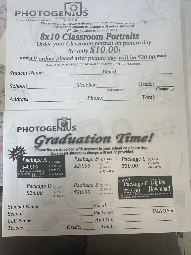 Classroom and Graduation Pictures