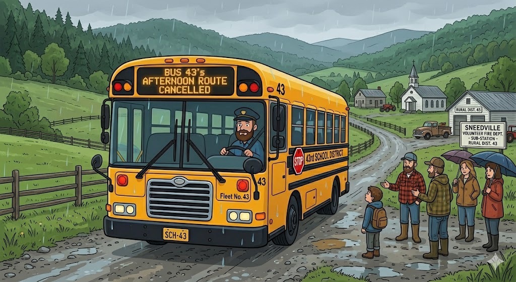 Bus 43 Route Cancellation