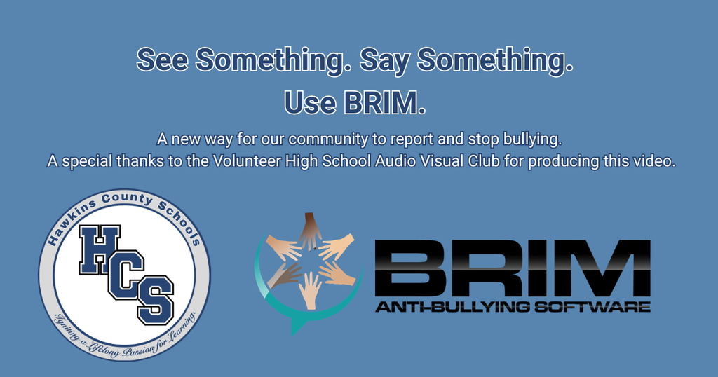 BRIM Anti-Bullying introduction for Hawkins County Schools