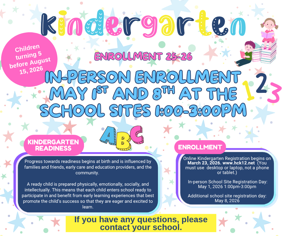 colorful information about kindergarten
