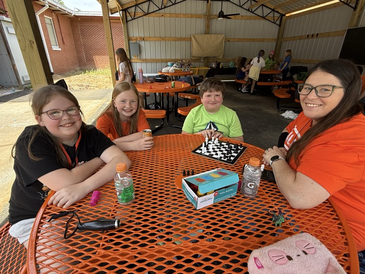 picnic at outdoor classroom