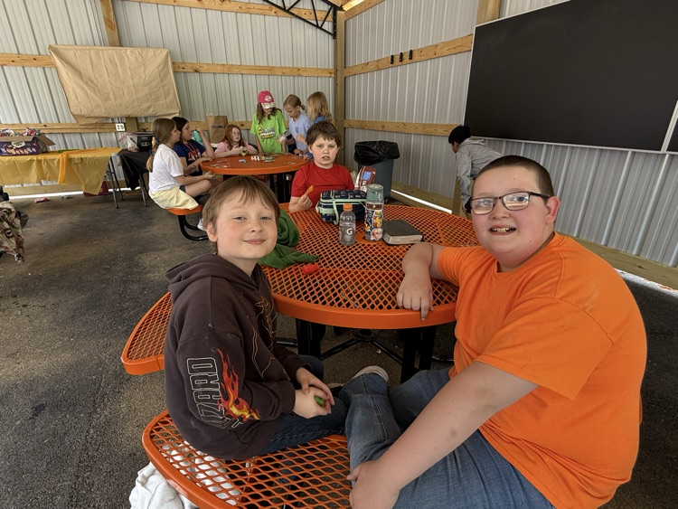 picnic at outdoor classroom