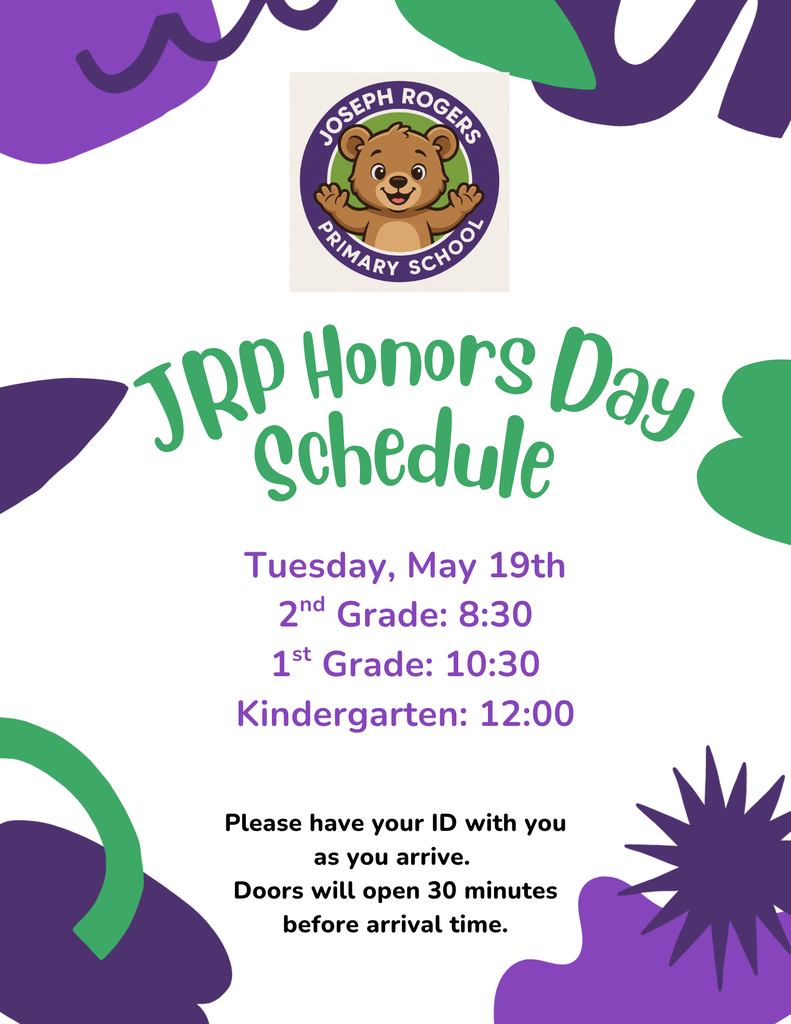Honor's Day Schedule