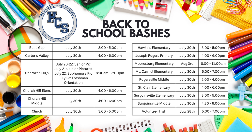 Back to School Dates all information is in the post