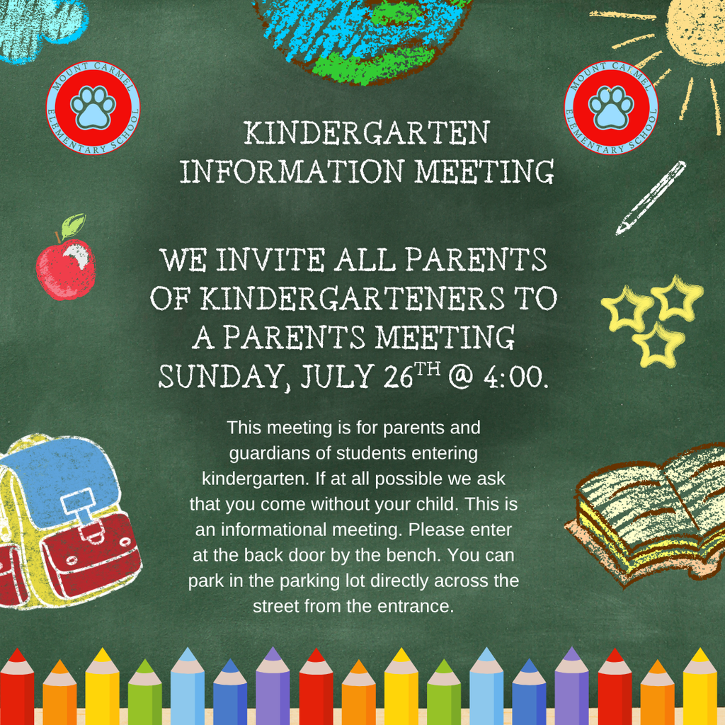 Kindergarten Parent Meeting
