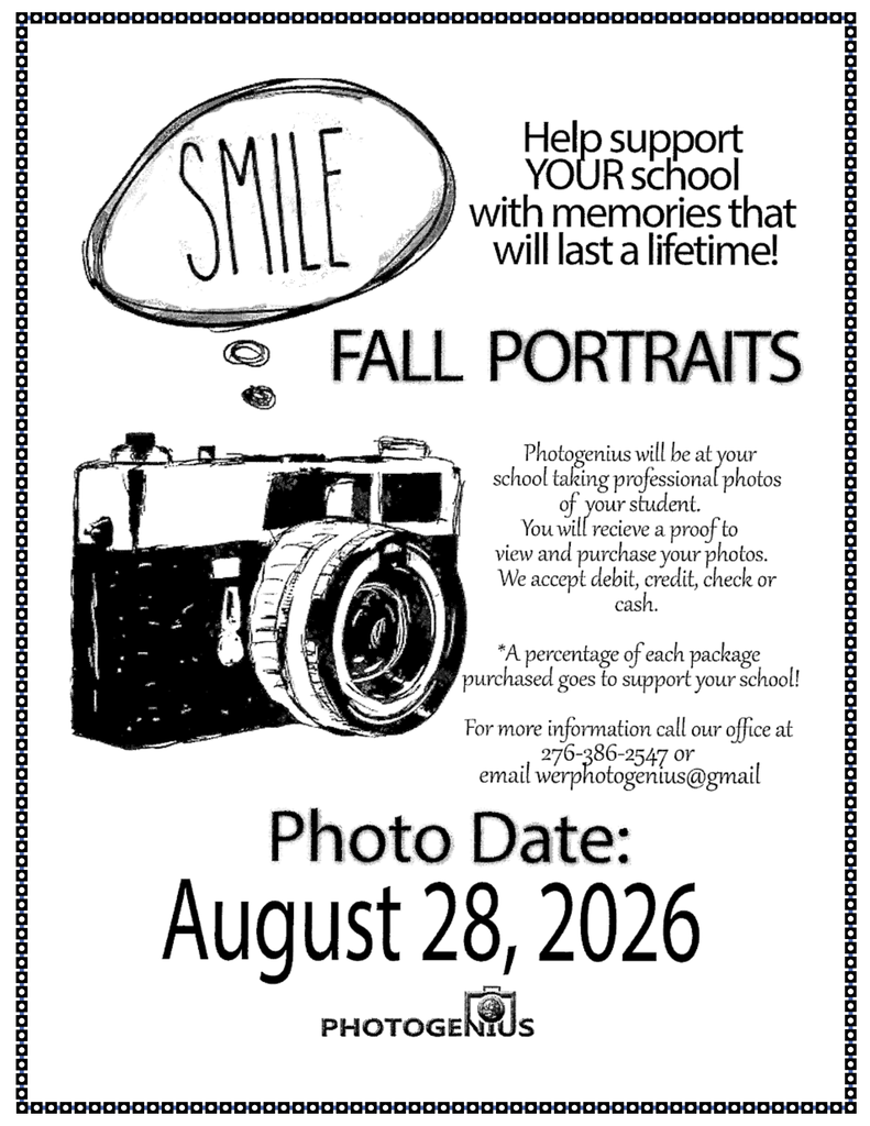 Hawkins Elementary School Fall Picture Day will be Friday, August 28, 2026.