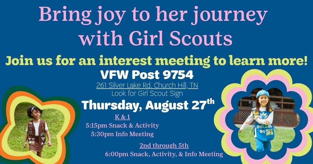 Interest meeting for Girl Scouts