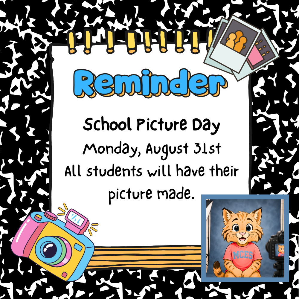 School Picture Day 8/31