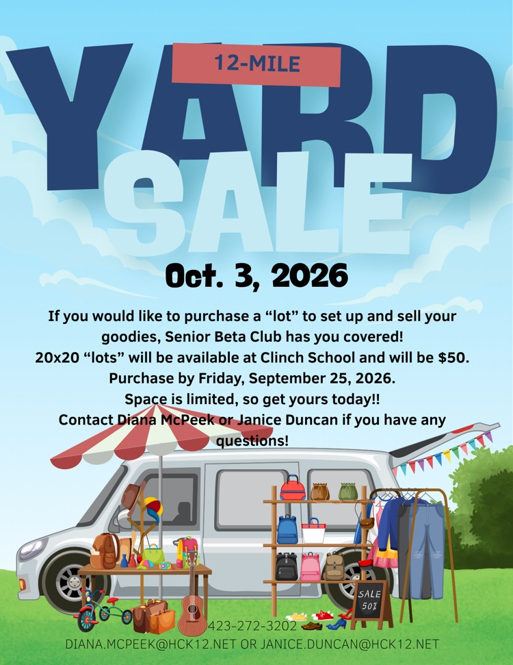 12 Mile Yard Sale