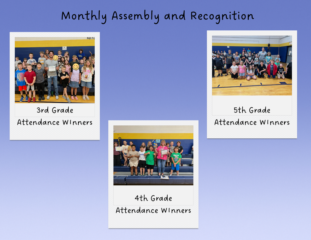 HES highlighted attendance winners, Students of the month, staff of the month and Teacher of the month. They also recognized Reading Rockstars and Fearsome 15 winners.