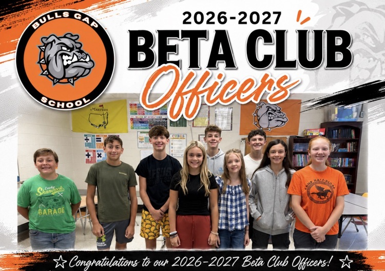 2026-2027 BETA Club Officers