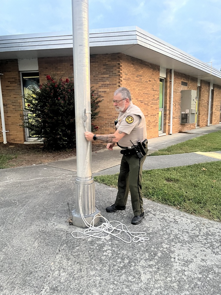 We appreciate SRO Hurley and all he does for our school and students!
