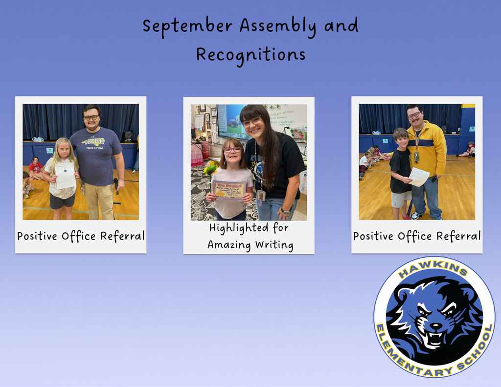 Positive office referrals and amazing writing!