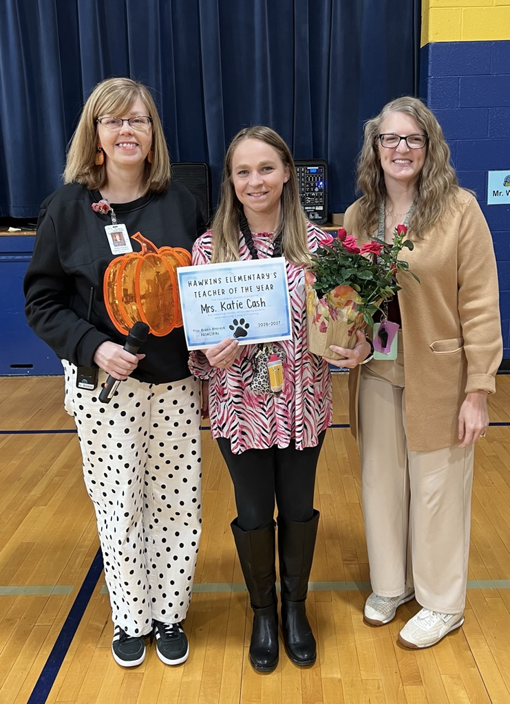 teacher of the year, Katie Cash