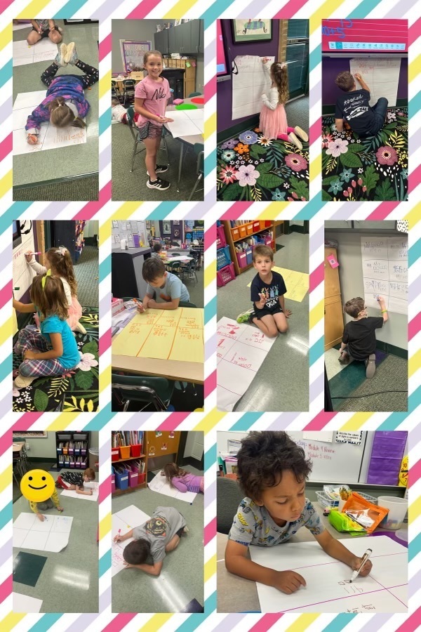 students working