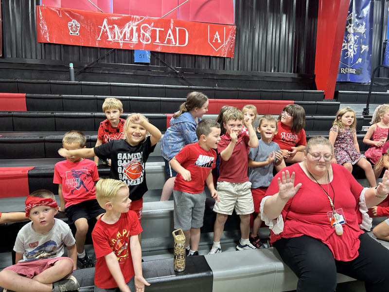 Red house students