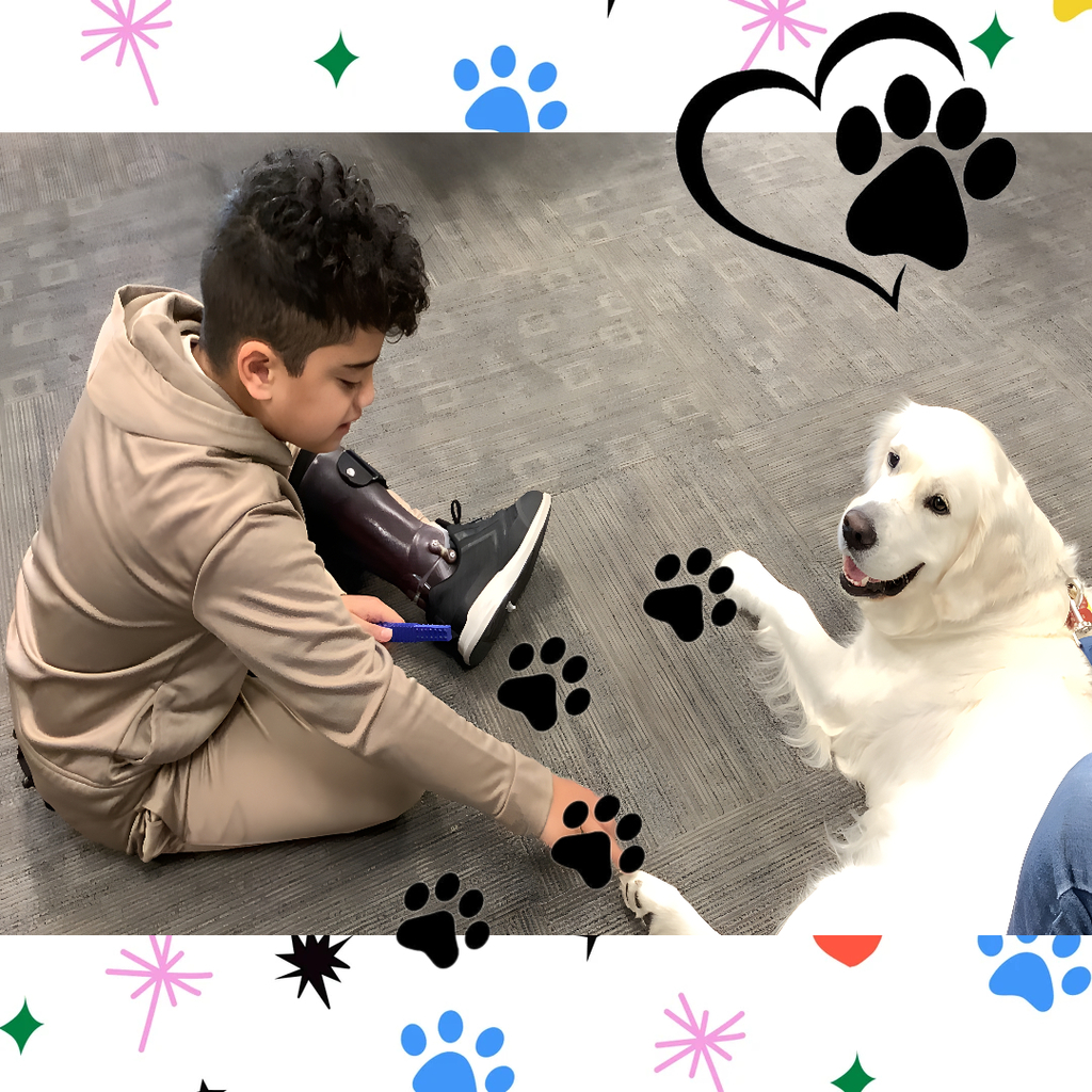 Fiona the dog comes for another visit